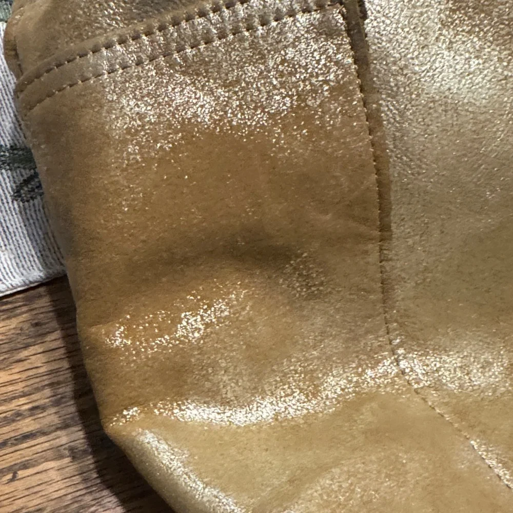 Rough & Tumble Lotus in Double Gilded Mink Hobo style. - Picture 5 of 9